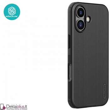 Nillkin Frosted shield plastikinis dėklas - juodas (Apple Iphone 17)